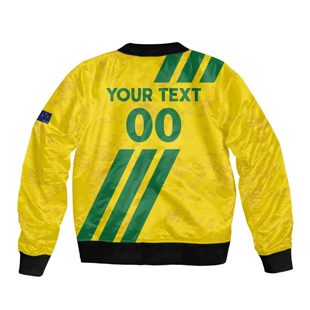 Custom Soccer 2026 Australia Bomber Jacket Socceroos Go Glory