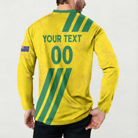 Custom Soccer 2026 Australia Button Sweatshirt Socceroos Go Glory