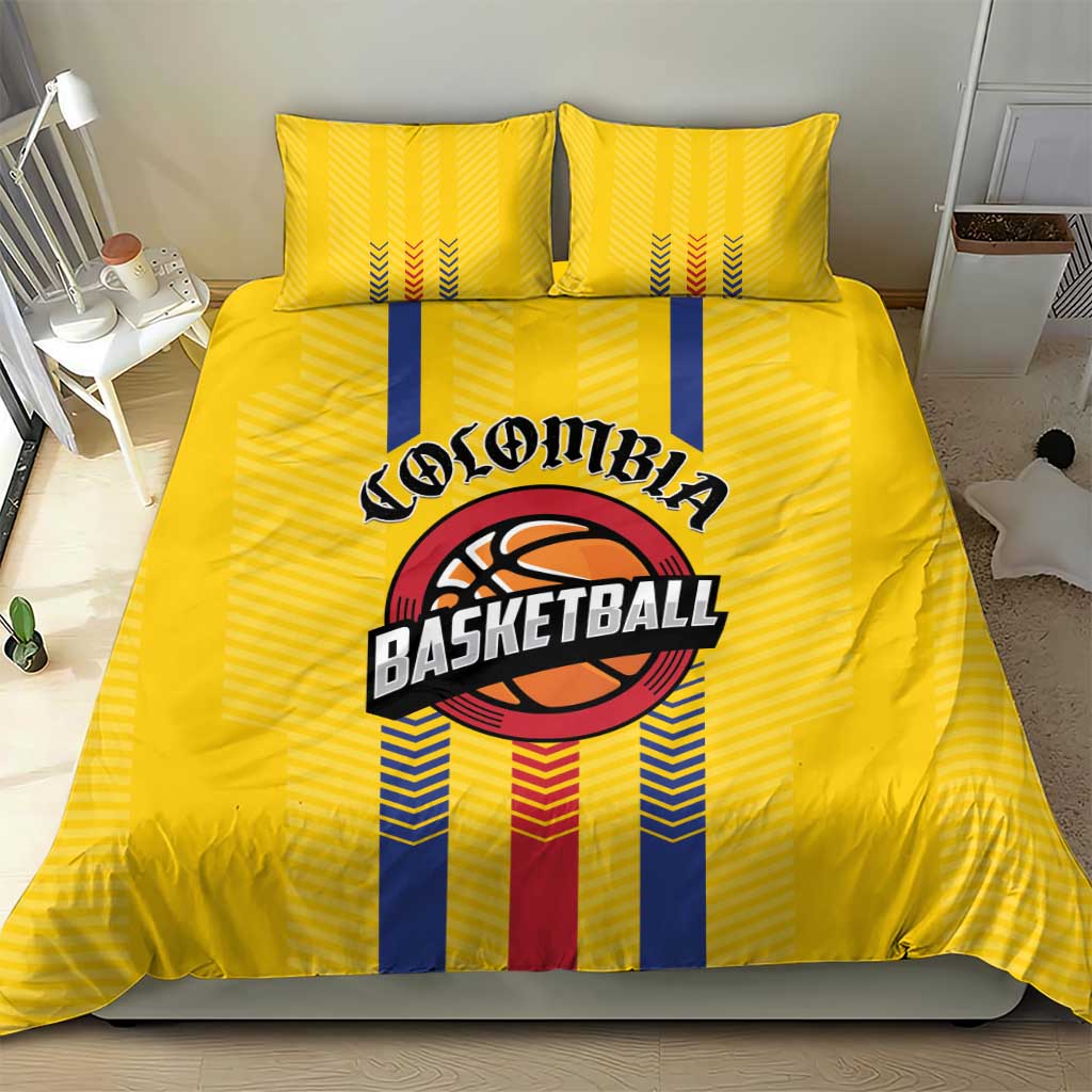 Colombia Basketball Bedding Set Vamos Colombiana