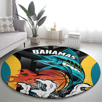 Bahamas Basketball Round Carpet Team Bahamas Come On