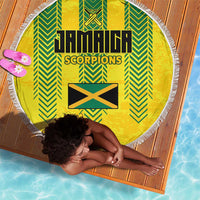 Jamaica Cricket Scorpions Beach Blanket Go Champions