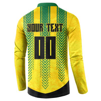 Custom Jamaica Cricket Scorpions Button Sweatshirt Go Champions