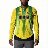 Custom Jamaica Cricket Scorpions Button Sweatshirt Go Champions