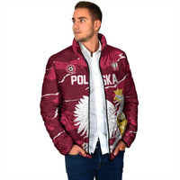 Custom Football 2026 Poland Padded Jacket Go Polska Eagles