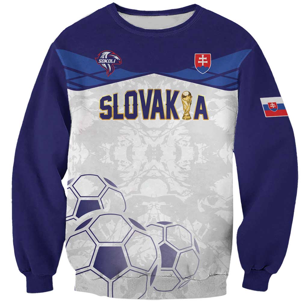 Custom Football 2026 Slovakia Sweatshirt Hrabri Sokoli
