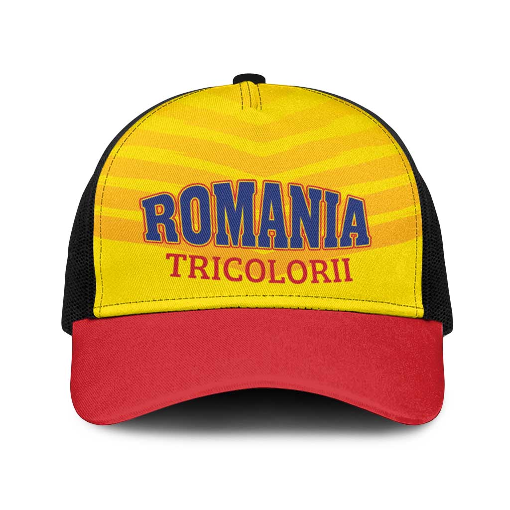 Football Romania Baseball Net Cap Hai Tricolorii