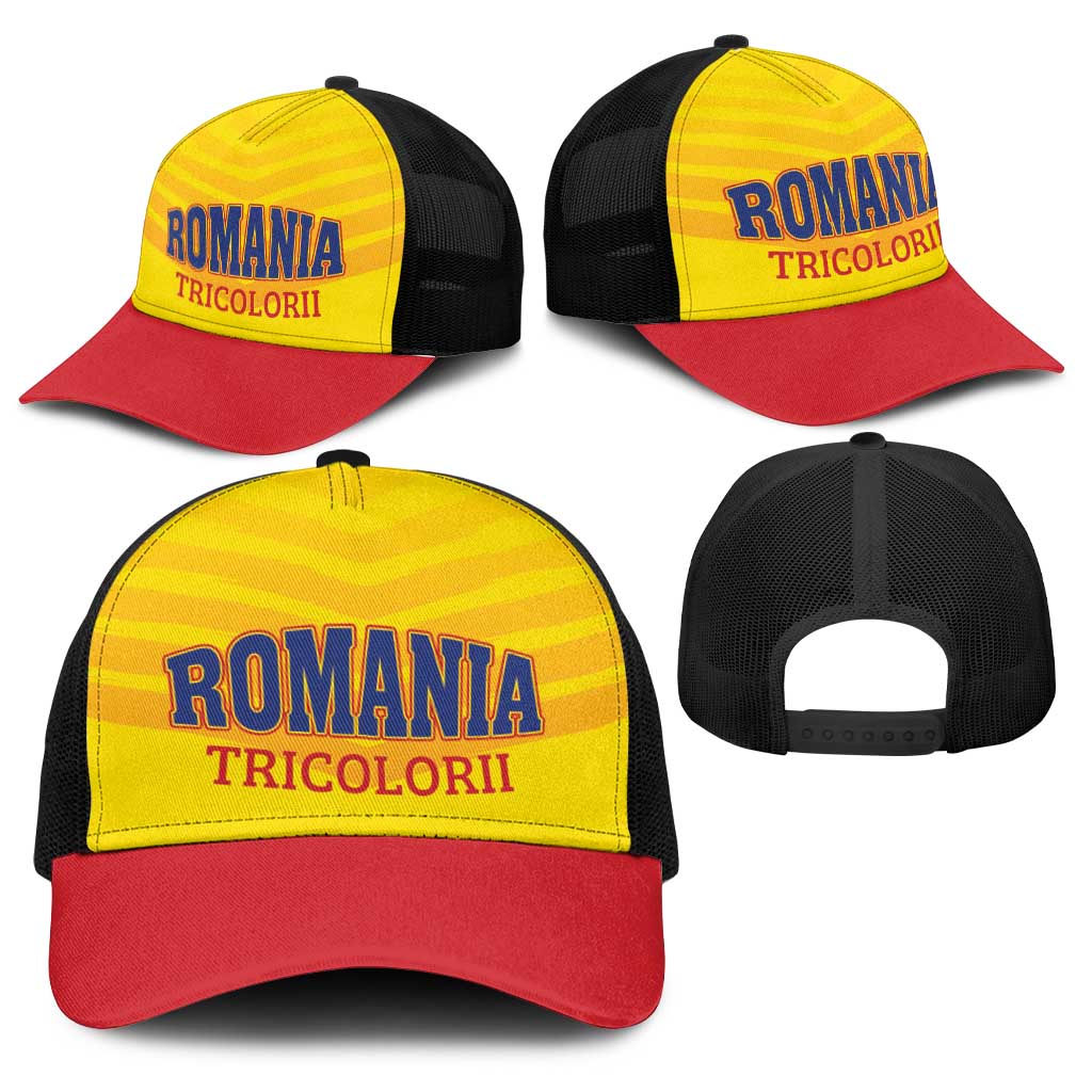 Football Romania Baseball Net Cap Hai Tricolorii