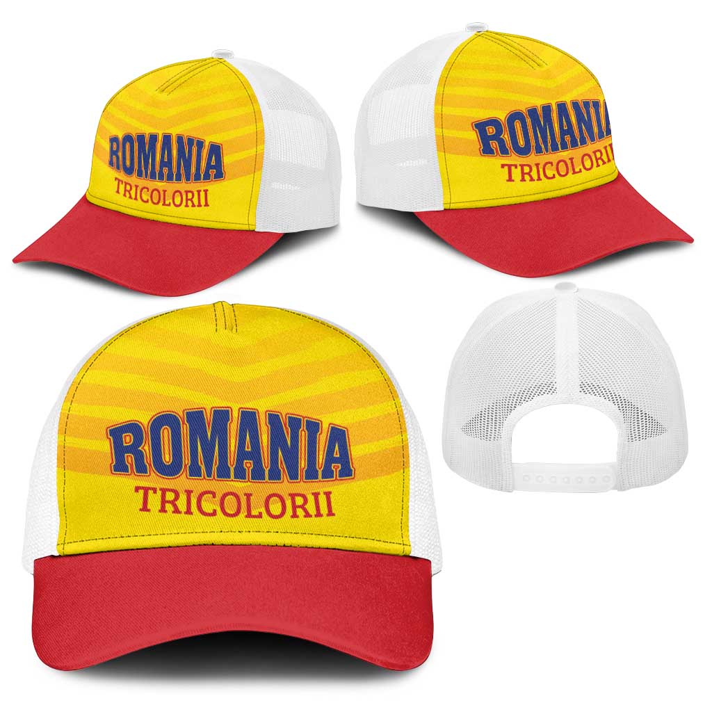 Football Romania Baseball Net Cap Hai Tricolorii