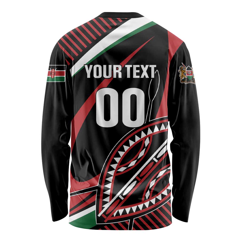Custom Kenya Rugby Simbas Long Sleeve Shirt Elevate Your Game