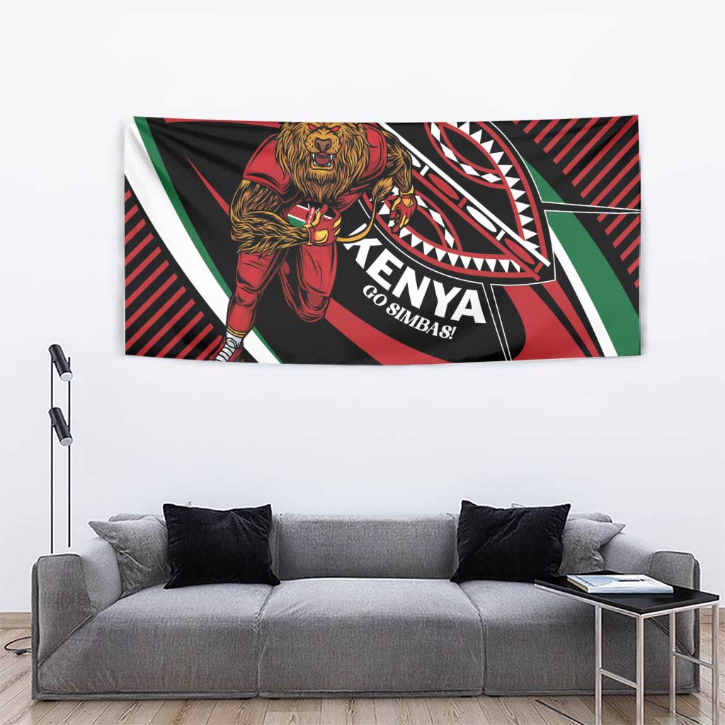 Kenya Rugby Simbas Tapestry Elevate Your Game