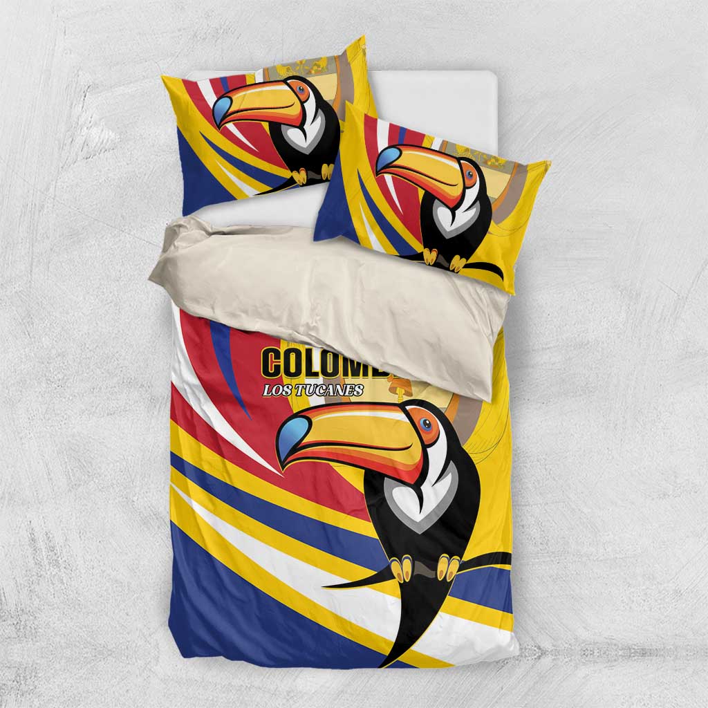 Colombia Rugby Bedding Set Los Tucanes Go Champions