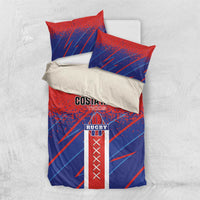 Costa Rica Rugby Bedding Set Ticos Go Champions