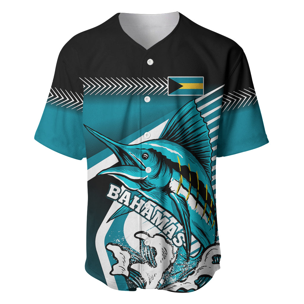 The Bahamas Baseball Jersey Bahamian Blue Marlin Special Version - Wonder Print Shop