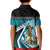 The Bahamas Kid Polo Shirt Bahamian Blue Marlin Special Version - Wonder Print Shop