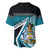 Personalised The Bahamas Baseball Jersey Bahamian Blue Marlin Special Version - Wonder Print Shop