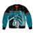 Personalised The Bahamas Bomber Jacket Bahamian Blue Marlin Special Version - Wonder Print Shop