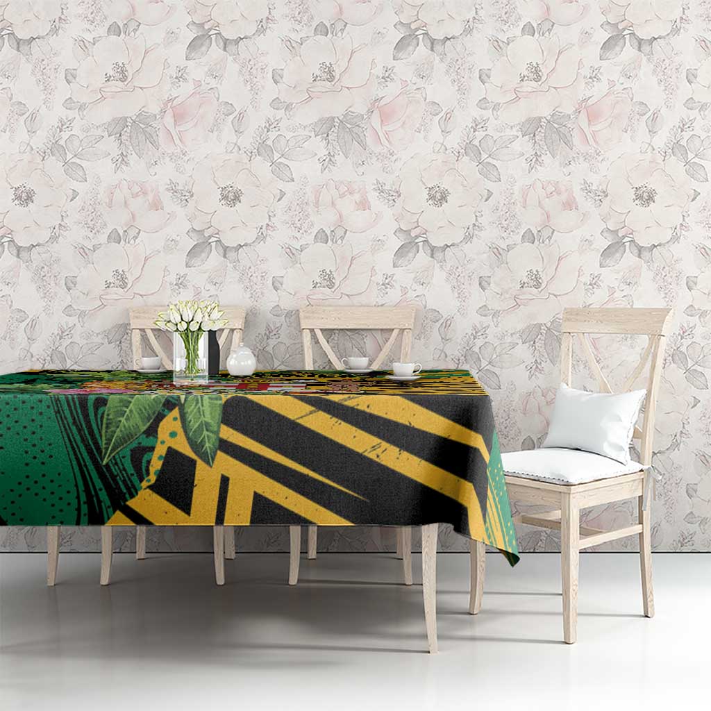 Jamaica Red-billed Streamertail Tablecloth Pineapple Tropical Style - Wonder Print Shop