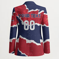 Custom Norway 2026 Soccer Blazer Vikings Keep Rowing