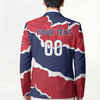 Custom Norway 2026 Soccer Blazer Vikings Keep Rowing