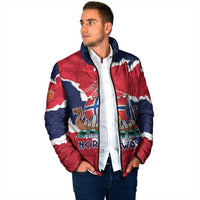 Custom Norway 2026 Soccer Padded Jacket Vikings Keep Rowing
