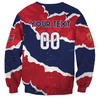 Custom Norway 2026 Soccer Sweatshirt Vikings Keep Rowing