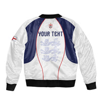 Custom England 2026 World Football Bomber Jacket Come On Three Lions