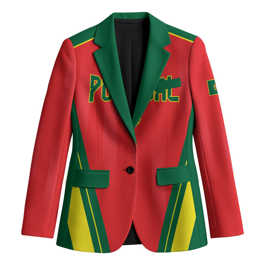 Custom Portugal 2026 World Football Blazer Selecao das Quinas
