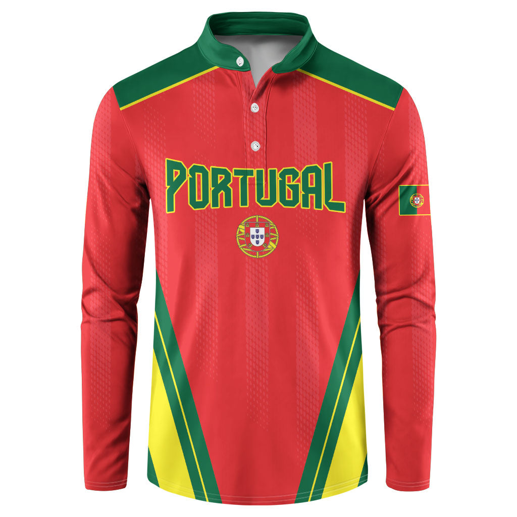 Custom Portugal 2026 World Football Button Sweatshirt Selecao das Quinas