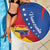 Venezuela Beach Blanket Dios y Federacion Curve Star - Wonder Print Shop