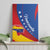 Venezuela Canvas Wall Art Dios y Federacion Curve Star - Wonder Print Shop