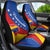 Venezuela Car Seat Cover Dios y Federacion Curve Star - Wonder Print Shop