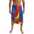 Personalized Venezuela Lavalava Dios y Federacion Curve Star - Wonder Print Shop