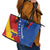 Venezuela Leather Tote Bag Dios y Federacion Curve Star - Wonder Print Shop