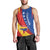 Personalized Venezuela Men Tank Top Dios y Federacion Curve Star - Wonder Print Shop