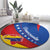 Venezuela Round Carpet Dios y Federacion Curve Star