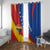 Venezuela Window Curtain Dios y Federacion Curve Star - Wonder Print Shop