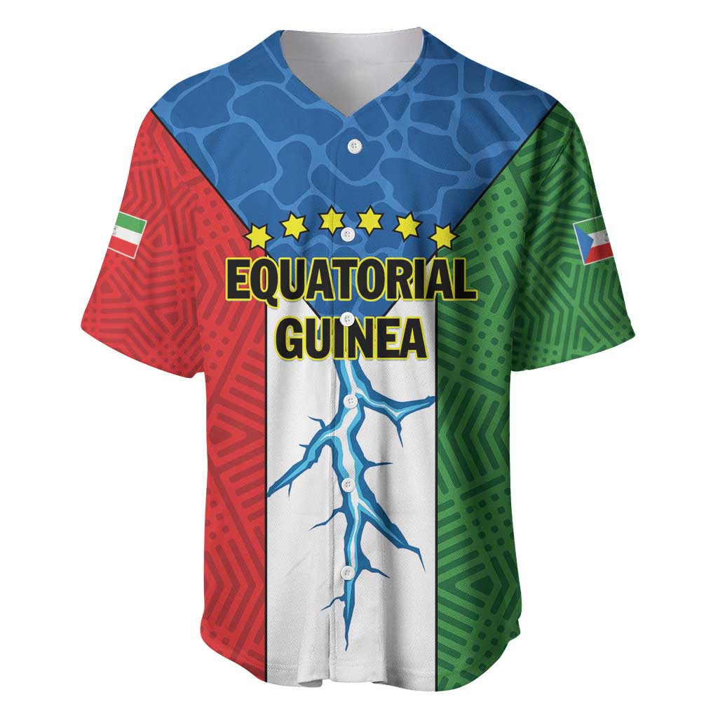 Personalized Equatorial Guinea Baseball Jersey Unidad Paz Justicia - Wonder Print Shop