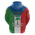 Personalized Equatorial Guinea Hoodie Unidad Paz Justicia - Wonder Print Shop