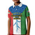 Personalized Equatorial Guinea Kid Polo Shirt Unidad Paz Justicia - Wonder Print Shop