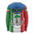 Personalized Equatorial Guinea Long Sleeve Shirt Unidad Paz Justicia - Wonder Print Shop