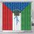 Equatorial Guinea Shower Curtain Unidad Paz Justicia