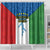 Equatorial Guinea Shower Curtain Unidad Paz Justicia