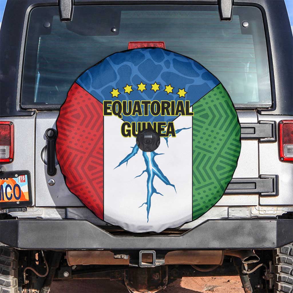 Equatorial Guinea Spare Tire Cover Unidad Paz Justicia - Wonder Print Shop