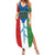 Personalized Equatorial Guinea Summer Maxi Dress Unidad Paz Justicia - Wonder Print Shop