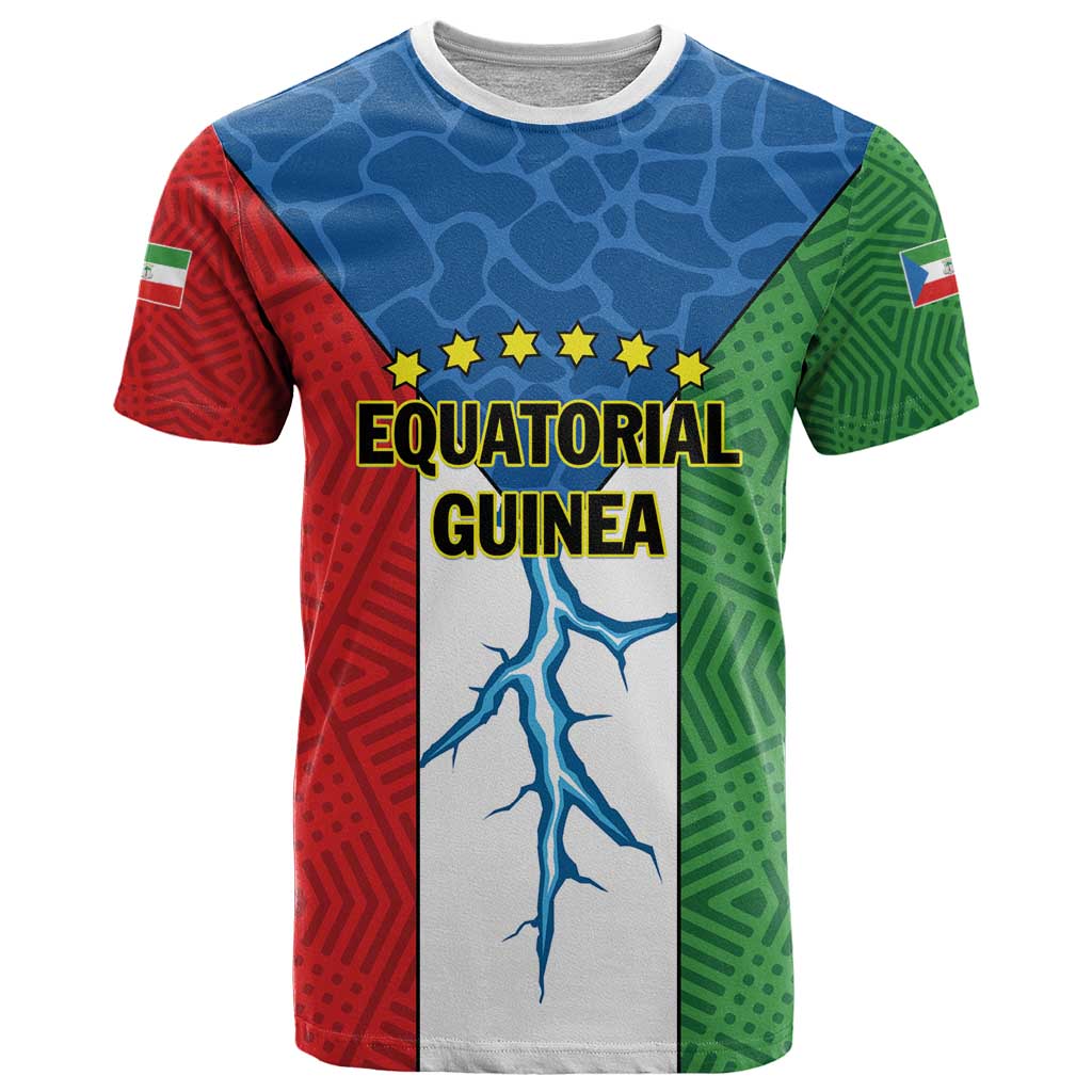 Personalized Equatorial Guinea T Shirt Unidad Paz Justicia - Wonder Print Shop