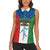 Personalized Equatorial Guinea Women Sleeveless Polo Shirt Unidad Paz Justicia - Wonder Print Shop