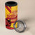 Personalized Spain 4 in 1 Can Cooler Tumbler Spanish Fighting Bull - Wonder Print Shop