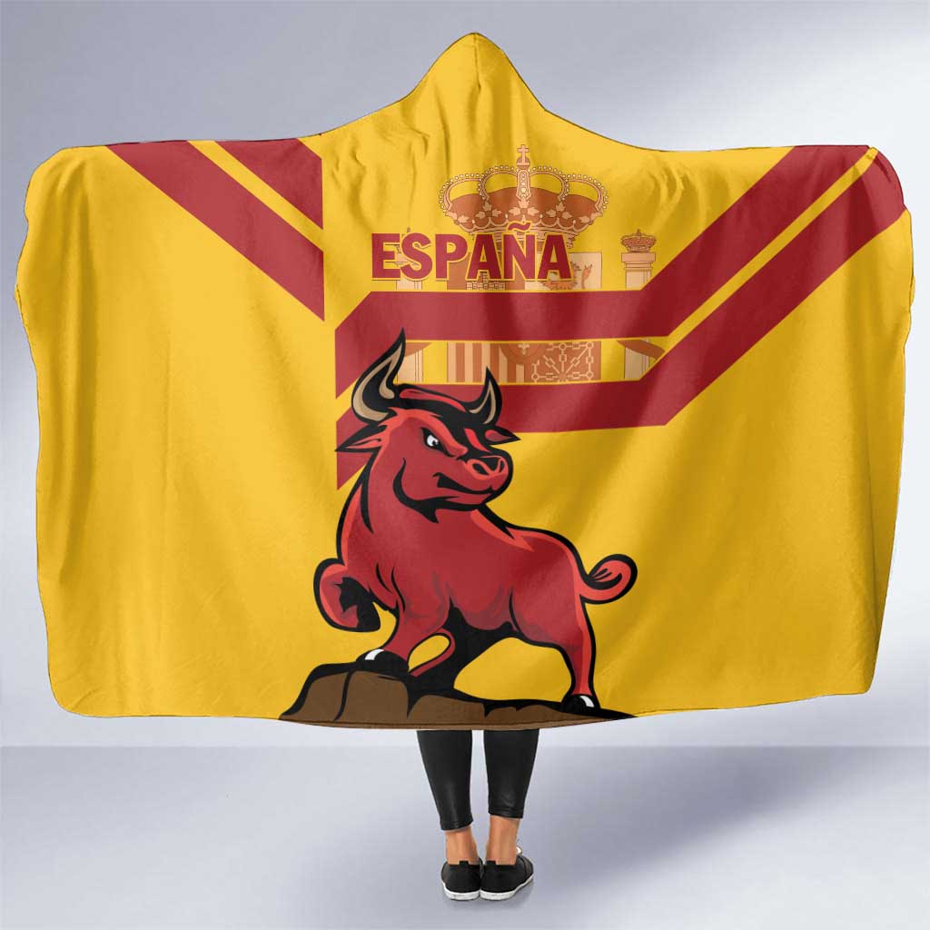 Spain Hooded Blanket Spanish Fighting Bull