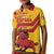 Personalized Spain Kid Polo Shirt Spanish Fighting Bull - Wonder Print Shop