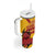 Personalized Spain Tumbler With Handle Spanish Fighting Bull - Wonder Print Shop